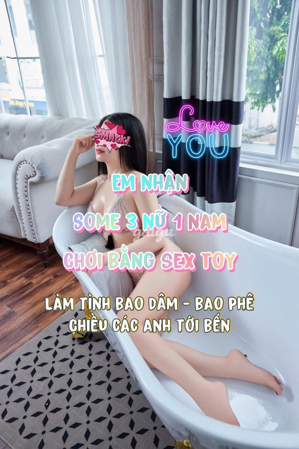 NEW ❤NHƯ Ý CHIỀU KHÁCH❤ BÚ MÚT LÚT CÁN - BAO DÂM BAO PHÊ