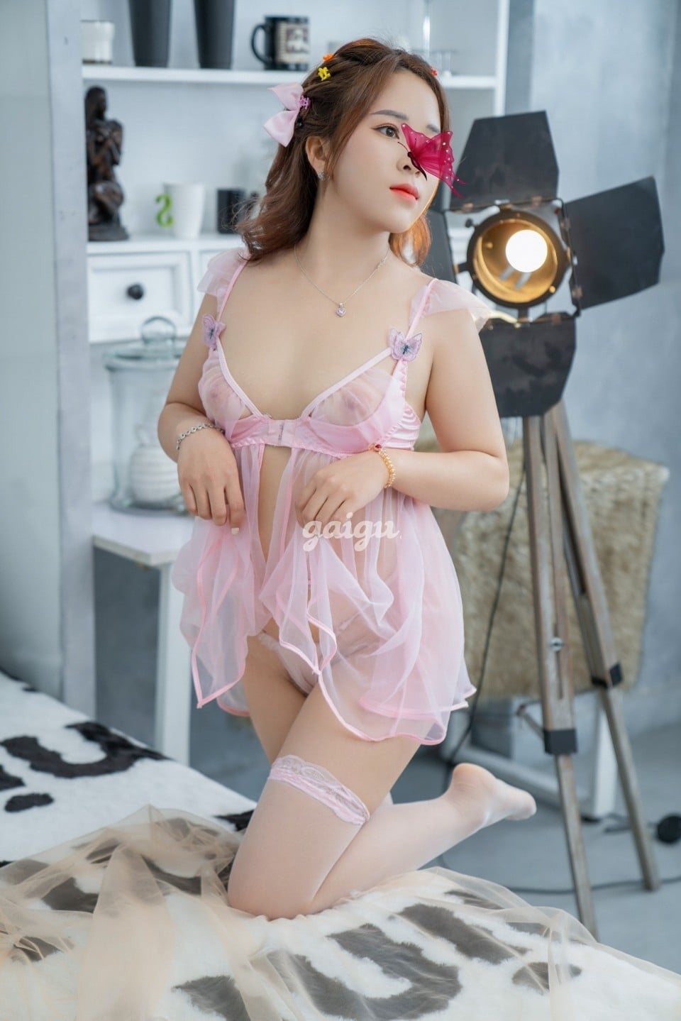 GÁI DÂM TRÚC LINH_ MẶT XINH MÔNG TO RẤT CHIỀU KHÁCH LUÔN 第6张