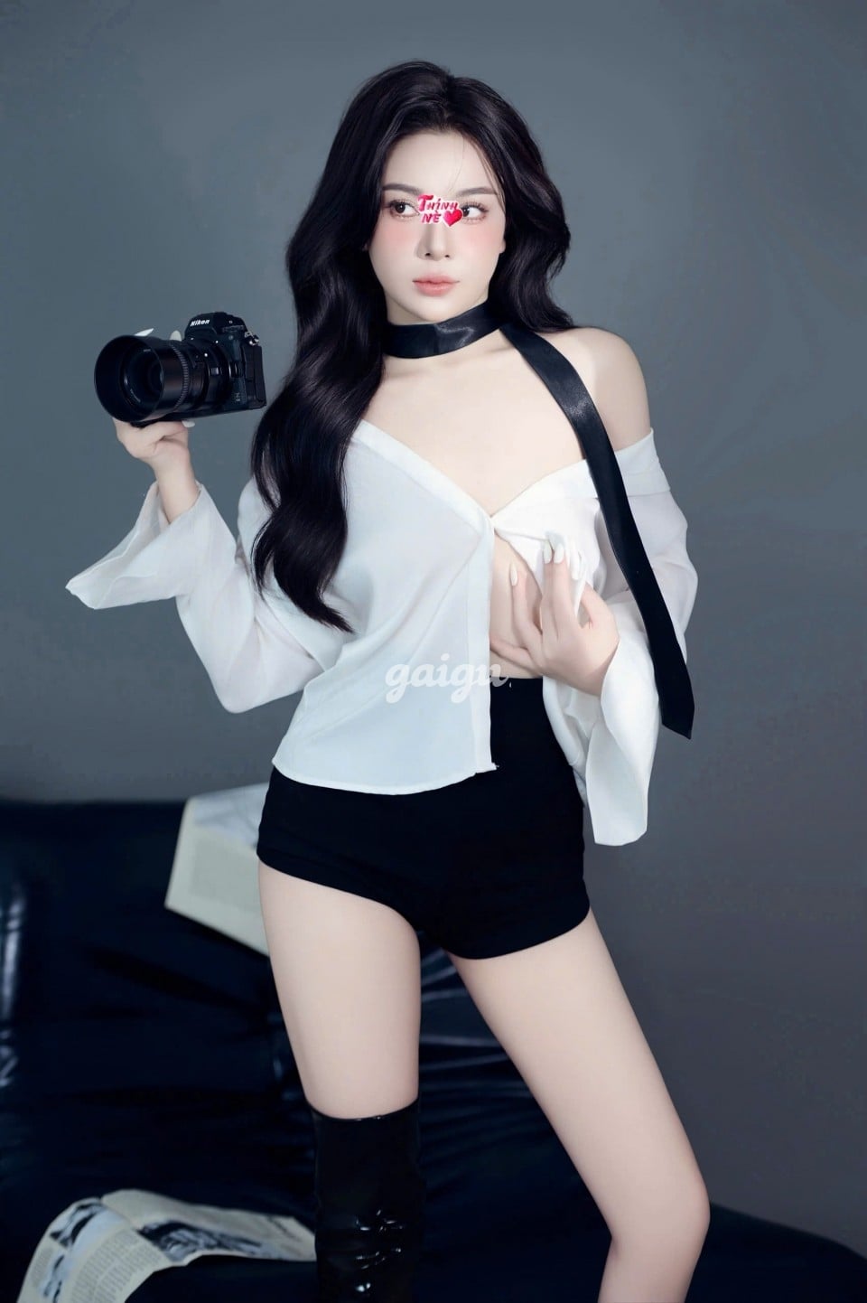 Khánh Ngân 2000 - Em Gái Mới Lớn Lần đầu đi Làm ! 第7张